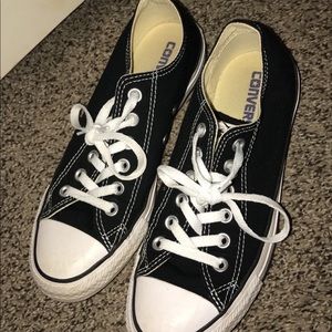 Lowtop black converse